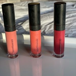 Bare minerals lip gloss bundle